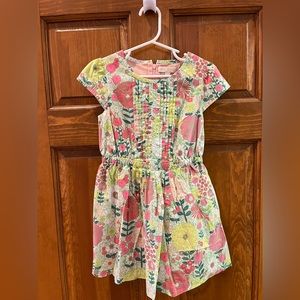 Mini Boden floral dress 4-5Y